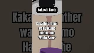 Facts About Kakashi Hatake Every Naruto Fan Should Know 3 #shorts