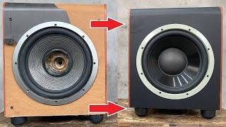 Rehabilitation for high-capacity subwoofers // Reproduce all functions perfectly