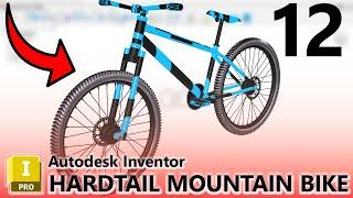 HARDTAIL Mountain Bike Project in Autodesk Inventor - Part 12