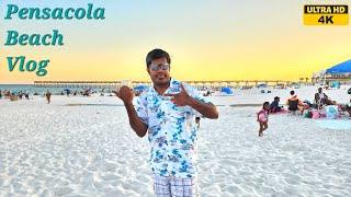 (தமிழ்) White Sand Beach | Pensacola Beach Vlog Tamil