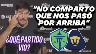 PUMAS | LAS EXCUSAS DE GUSTAVO LEMA A LA GOLEADA CONTRA SOUNDERS | #futbol #ligamx #LeaguesCup