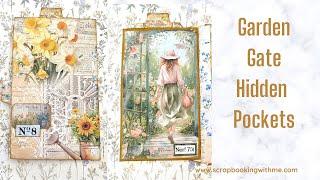 HIDDEN GARDEN GATE POCKETS WITH JOURNAL SPOTS #journaljigsaw