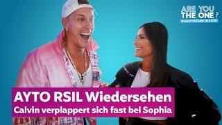 Calvin mit Sophia Thomalla Backstage | Are You The One? - Realitystars in Love