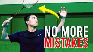 5 Steps to Hit the PERFECT OVERHEAD SHOT (badminton tutorial)