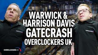 Warwick and Harrison Davis gate-crash Overclockers UK