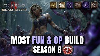 Most Fun OP Build of Season 8 Diablo 4