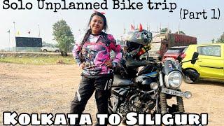 Kolkata To Siliguri, Unplanned  Solo Bike Trip With Avenger 160 , Part 1