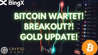 BITCOIN KÄMPFT! WANN FOLGT DAS BREAKOUT?! GOLD TRADE UPDATE! USD BODEN GEFUNDEN?