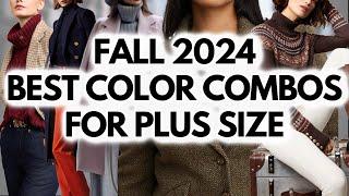 Classic & Elegant Fall 2024 Color Combinations (Plus Size Edition)