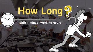 Shifts in Hotel Industry I Restaurant I Working hours I Shift Timings I Royal Shift ,Graveyard Shift