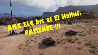 AMX ELC bis at El Halluf.  PATIENCE !!!