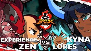 The BCX 2024 Doubles GRAND FINAL - lores/Kyna VS Zen/Experience - Brawlhalla World Championship 2024