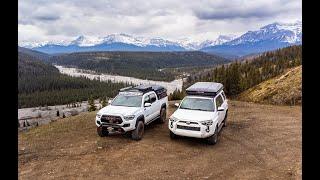 Ghost Area Camping Trip - Toyota Tacoma and 4Runner. New ikamper Tent Shakedown