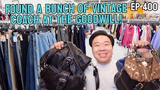 Found a Bunch Vintage Coach at the Goodwill! Ep 400