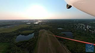 Take-off by winch from a very unusual perspective