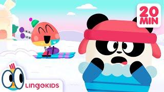 WINTER IS HERE ️ The Best CARTOONS for Kids | Lingokids