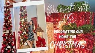 Christmas 2021 | Decorating our Home for Christmas | Decorate with Me using our old Decor Stuff