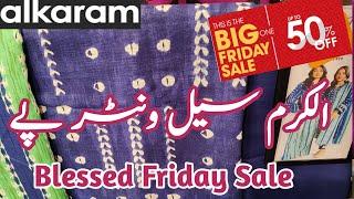 Alkaram Big Friday Sale 2024