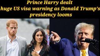 Donald Trump's presidency could spell 'disaster' for Prince Harry | Shaheen news english