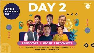 Arth - A Culture Fest 2023 Day 2 LIVE: Pankaj Tripathi | Kabir Bedi | Javed Ali | Vikram Sampath