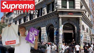 Supreme Week 1 FW22 In Store Release NYC!