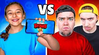 Ma petite soeur de 10 ans a fait RAGER ces YOUTUBEURS sur BRAWL STARS !