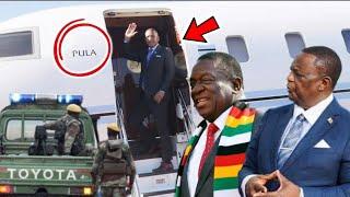 BreakingZanu-PF Mnangagwa Humiliate Botswana President Duma Boko After send Vp Chiwenga at VicFalls