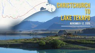 Driving New Zealand: Southern Lakes trip. Part 1: Christchurch to Lake Tekapo