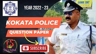 kolkata police question paper 2022 - 2023 //Mr.Bright KP // #WBPRB #WBP#Crpf#ssc #TakeinSanthali