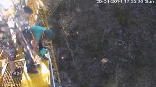 Srinivas Racharla - 83 meters Bungy Jumping at Jumpin Heights, Rishikesh