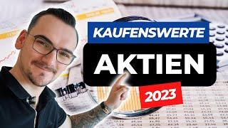 7 kaufenswerte Aktien 2023