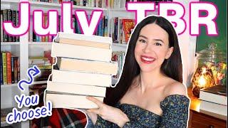 Choose my July TBR with me! || All the books I want to read 