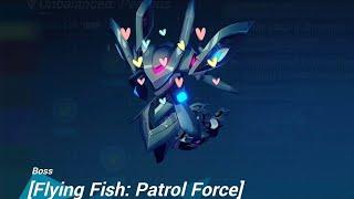 HoS (Incredibly Infinite Intimidator) vs. Flying Fish: Patrol Force (Stun) | EX Abyss RL D463