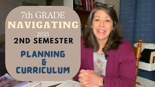 7th grade Homeschool 2nd Semester Curriculum Plans (middle school) #howtohomeschool