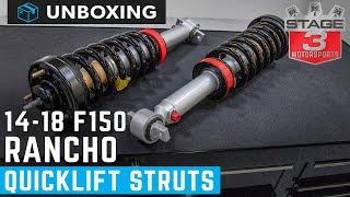 Unboxing: Rancho Suspensions F150 quickLIFT Loaded Front Leveling Kit