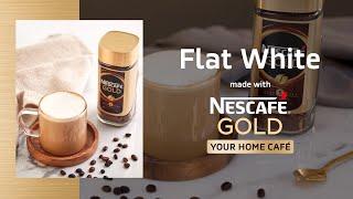 How to Make a Flat White at Home with NESCAFÉ GOLD | NESCAFÉ Philippines