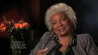 Nichelle Nichols on filming the first interracial kiss on American television