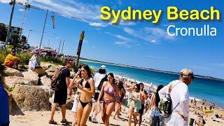 Australia Sydney Walking Tour - Cronulla Beach | 4k