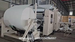 Automatic transfer glue lamination facial tissue paper making machinery production line