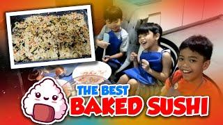 Our Trending Baked Sushi??? Tutorial with Wander Boys