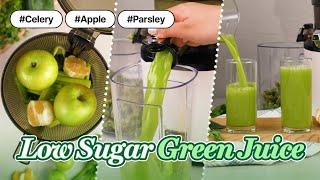 #1 Low Sugar Green Mix Juice Recipe I Kuvings Hands-Free Slow Juicer AUTO10