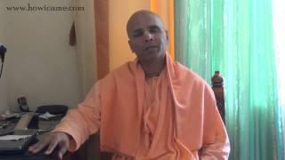 How I came to Krishna Consciousness by Bhakti Rasamrita Swami (Hindi)