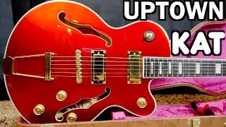 Is the Uptown Kat Worth It? | 2020 Epiphone Uptown Kat ES Ruby Red Metallic | Review + Demo