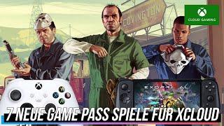 7 neue Game Pass Spiele für xCloud: GTA 5, Exoprimal & Mehr | Xbox Cloud Gaming