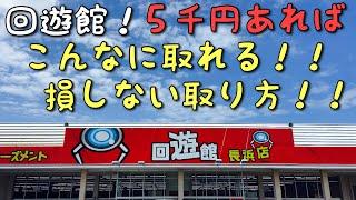 【クレーンゲーム】回遊館！５千円あればこんなに取れる！損しない取り方覚えて#クレーンゲーム