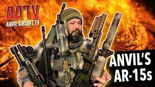 Anvil's Airsoft AR-15s | Best Airsoft AR Replicas | AATV EP137