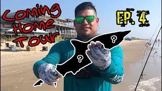 Coming Home Tour (Episode 4) - SHORE Fishing in Surfside Texas Part 2 (Awesome Catches)