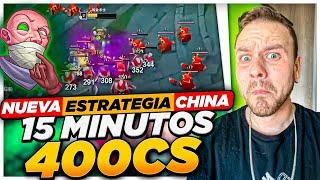 ¡400 CS EN 15 MINUTOS??? WTF!   *ESTRATEGIA OP EN CHINA*