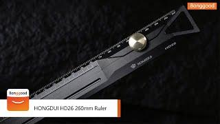 HONGDUI HD26 260mm Ruler - Shop on Banggood