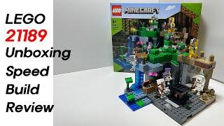 [레고/LEGO]레고 마인크레프트 스켈레톤 던전 21189 스피드 리뷰 / Lego 21189 The Skeleton Dungeon Speed Build Review